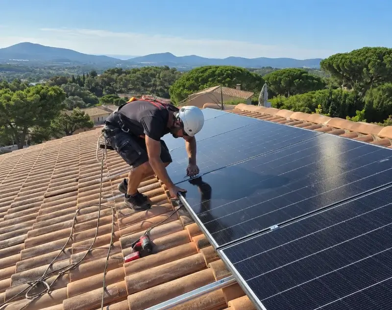 Installateur panneaux solaires Hauriet — pose photovoltaïque sur toiture